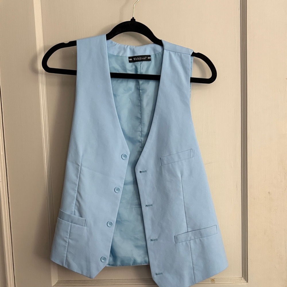 Willi Smith Light Blue Button Down Shirt